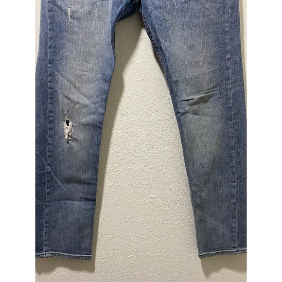 Lee Modern Series Slim Fit Tapered Leg Jeans Mens 32x30 Blue - Picture 4 of 13